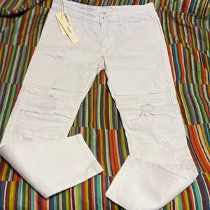 KDNK athletic performance stretch jeans, super comfy size 38 brand new